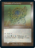 Image for Talisman of Curiosity (Retro Frame) (Foil Etched) (1061) (SLD) - Magic: The Gathering