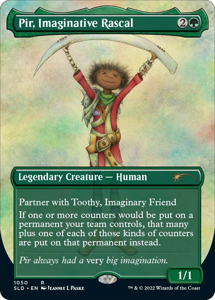 Image for Pir, Imaginative Rascal (Borderless) (1050) (SLD) - Magic: The Gathering