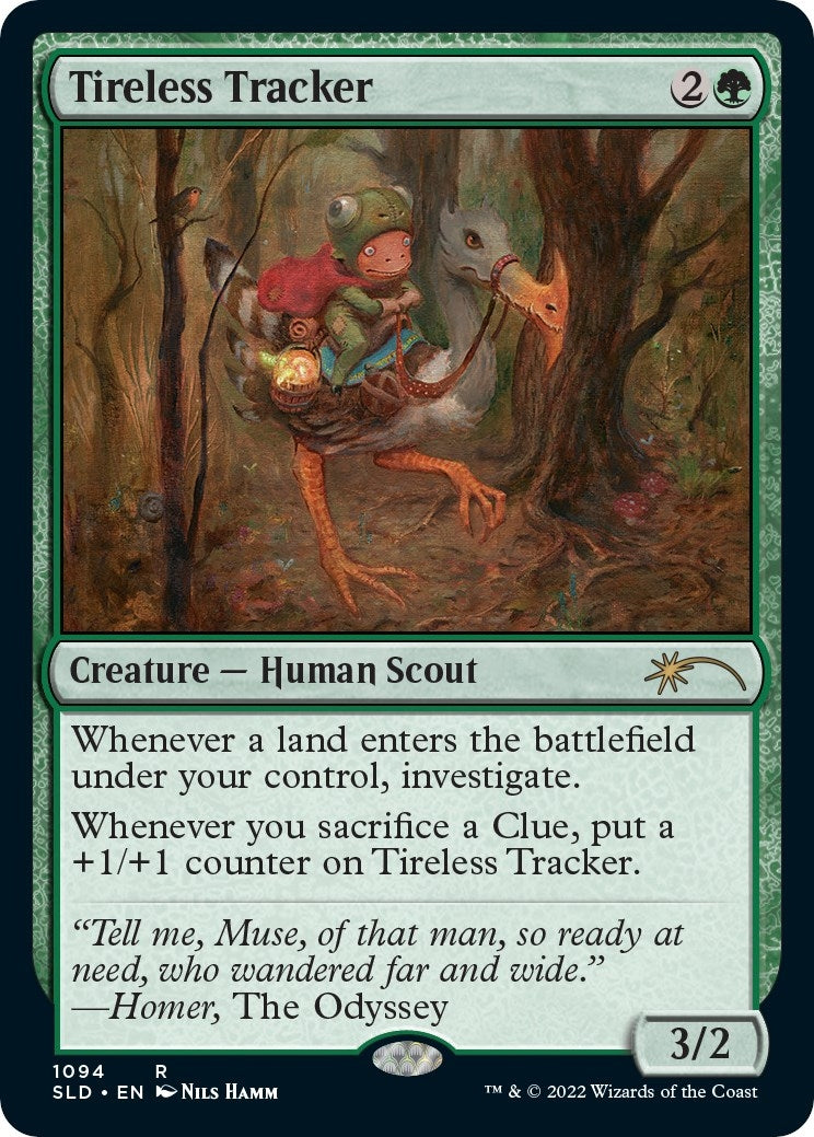 Image for Tireless Tracker (1094) (1094) (SLD) - Magic: The Gathering