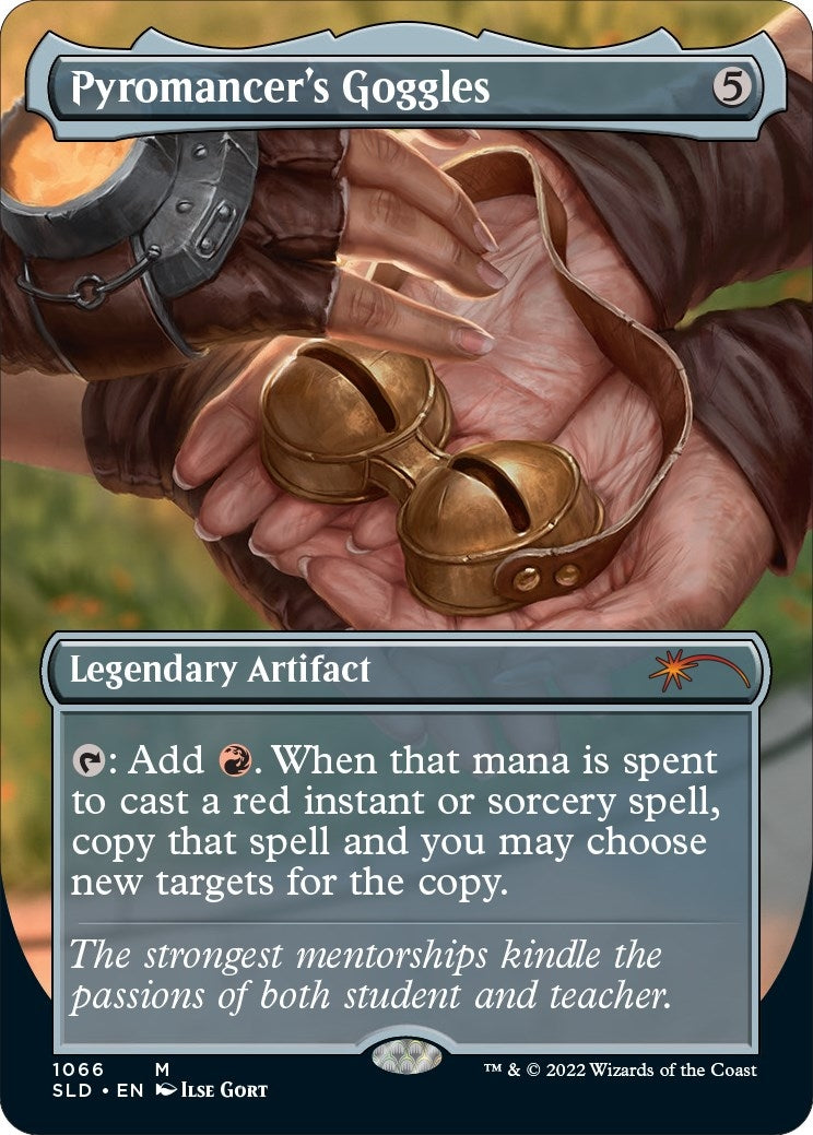 Image for Pyromancer's Goggles (1066) (SLD) - Magic: The Gathering