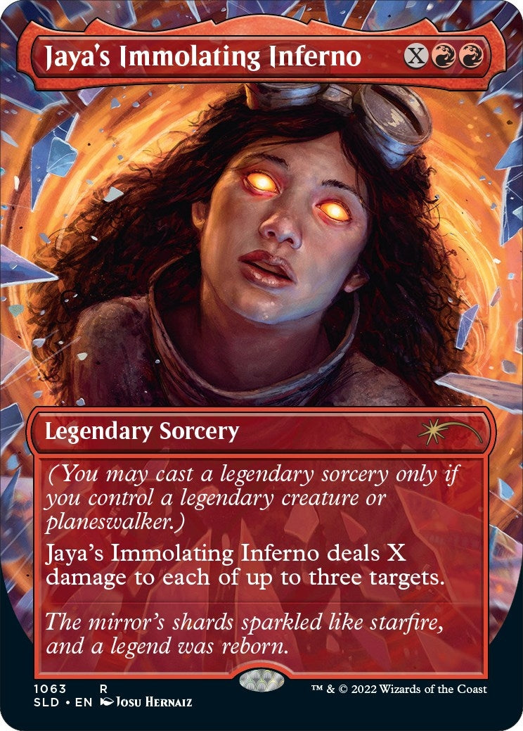 Image for Jaya's Immolating Inferno (1063) (SLD) - Magic: The Gathering