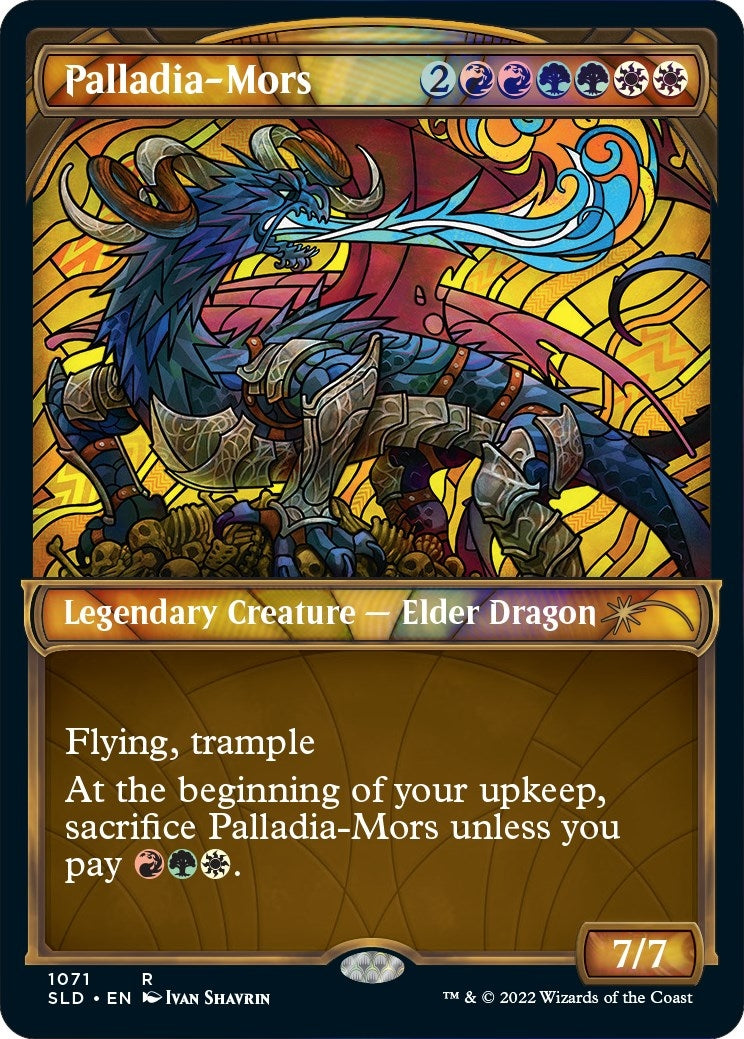 Image for Palladia-Mors (Stained Glass) (Textured Foil) (1071) (SLD) - Magic: The Gathering