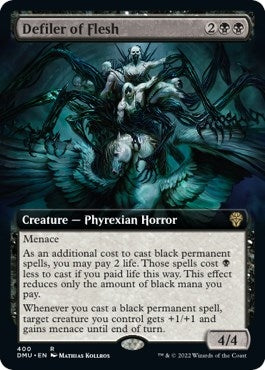 Defiler of Flesh (Extended Art) (400) (DMU)