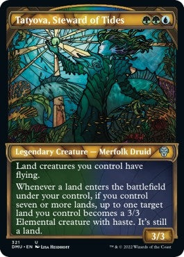 Tatyova, Steward of Tides (Showcase) (321) (DMU)