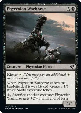 Phyrexian Warhorse (101) (DMU)