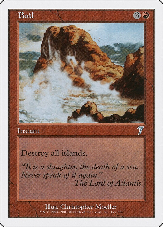 Image for Boil (177) (7ED) - Magic: The Gathering