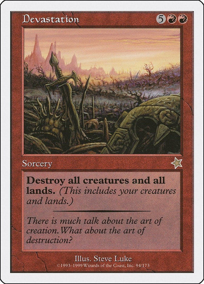 Image for Devastation (94) (S99) - Magic: The Gathering