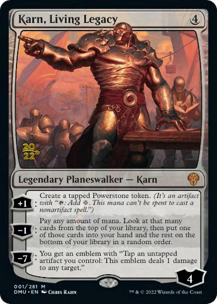 Image for Karn, Living Legacy (1) (PRE) - Magic: The Gathering