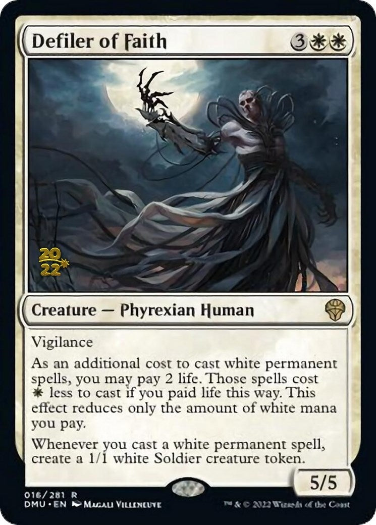 Image for Defiler of Faith (16) (PRE) - Magic: The Gathering