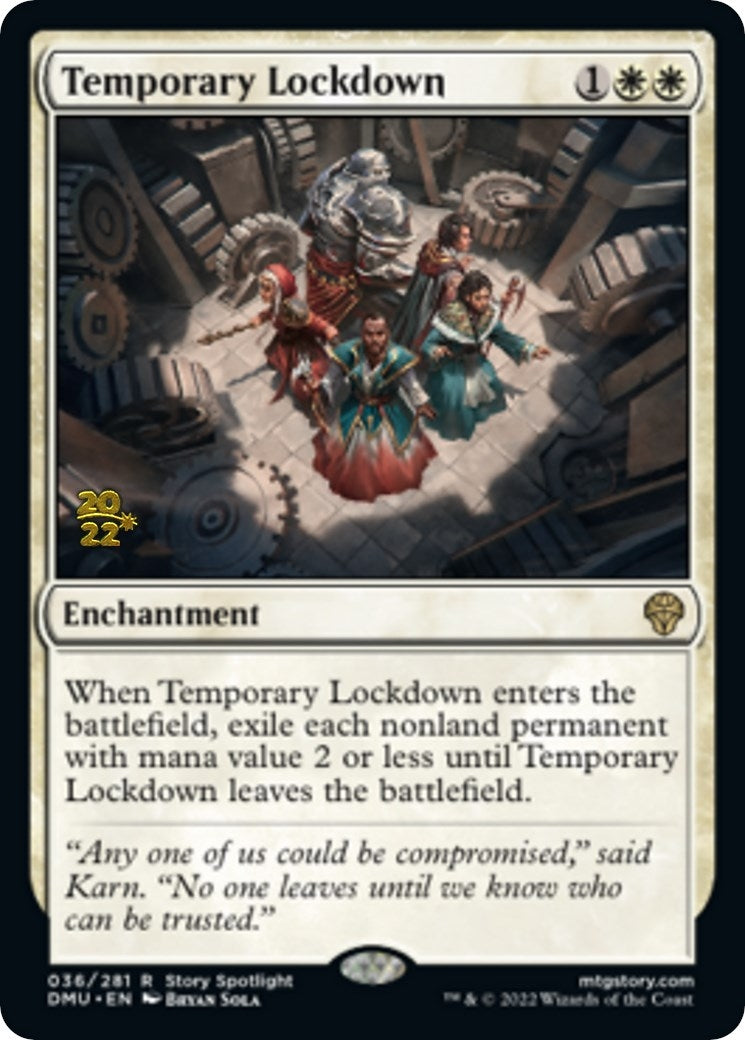Image for Temporary Lockdown (36) (PRE) - Magic: The Gathering