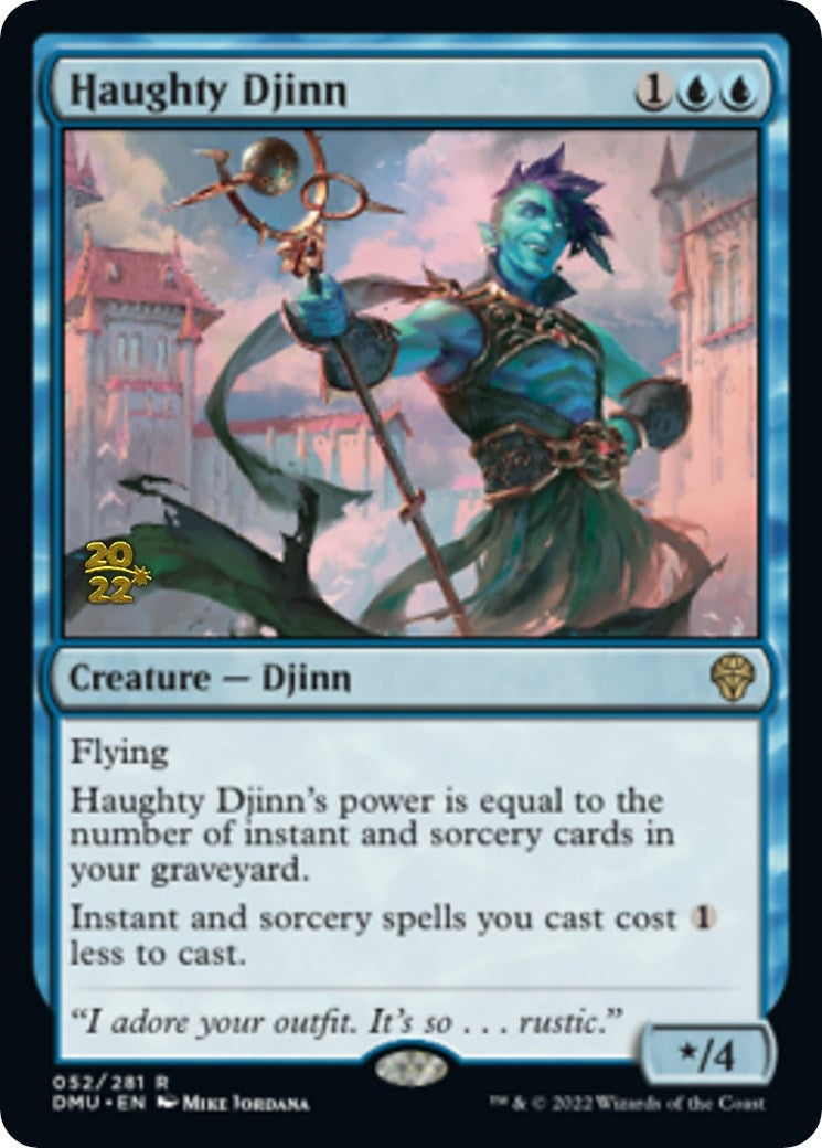 Image for Haughty Djinn (52) (PRE) - Magic: The Gathering