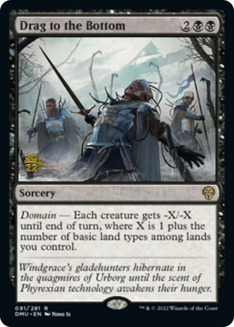 Image for Drag to the Bottom (91) (PRE) - Magic: The Gathering
