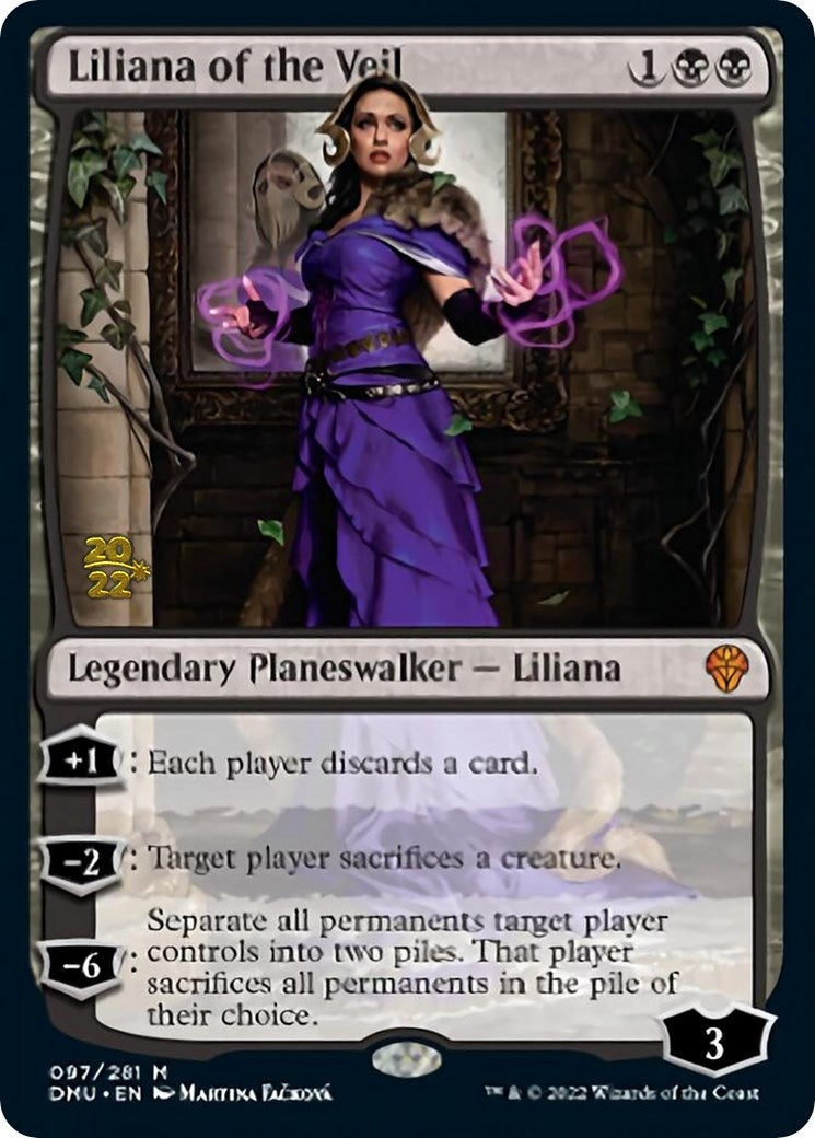 Image for Liliana of the Veil (97) (PRE) - Magic: The Gathering
