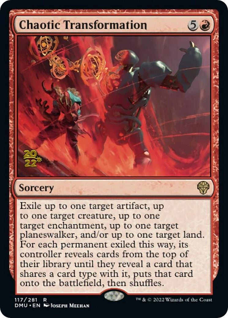 Image for Chaotic Transformation (117) (PRE) - Magic: The Gathering