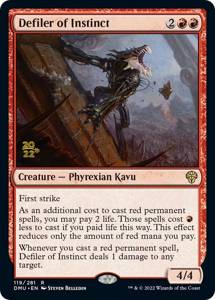 Image for Defiler of Instinct (119) (PRE) - Magic: The Gathering
