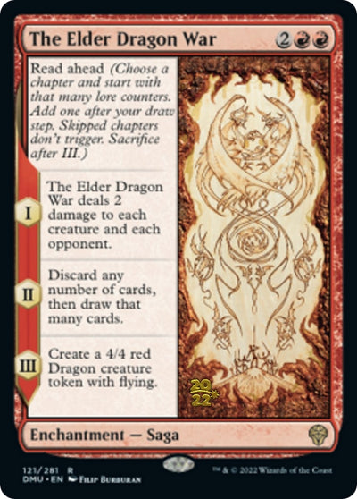 The Elder Dragon War (121) (PRE)