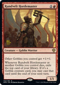 Image for Rundvelt Hordemaster (142) (PRE) - Magic: The Gathering