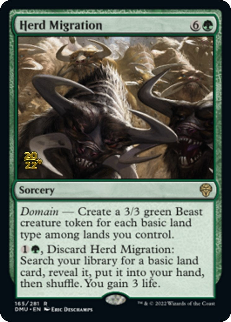 Image for Herd Migration (165) (PRE) - Magic: The Gathering