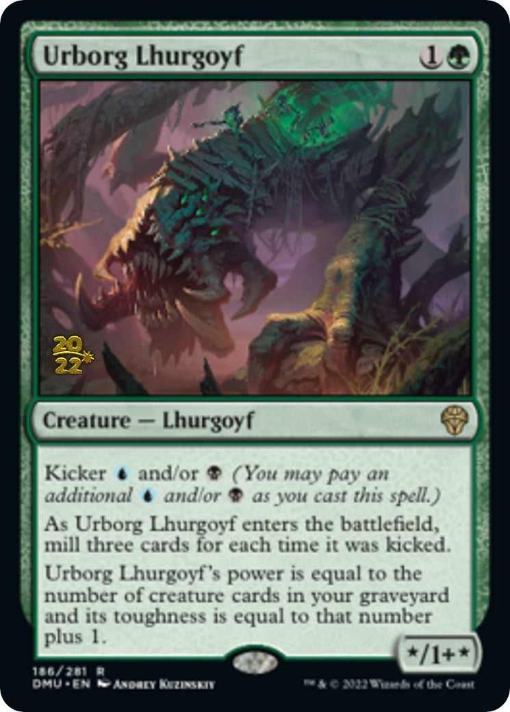 Image for Urborg Lhurgoyf (186) (PRE) - Magic: The Gathering