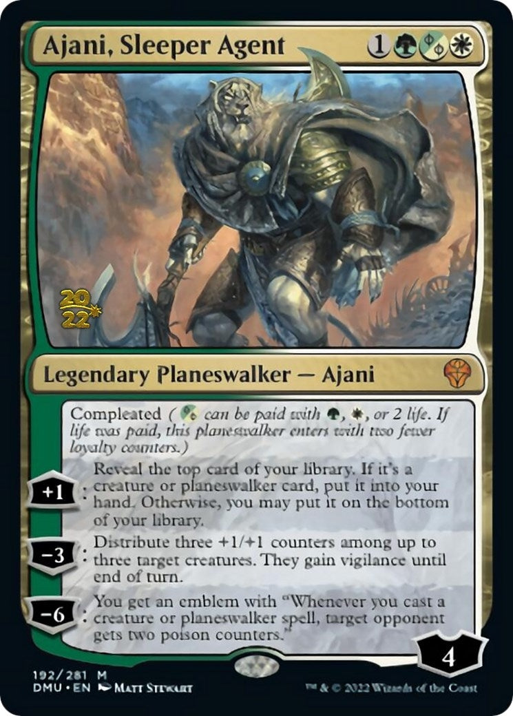 Image for Ajani, Sleeper Agent (192) (PRE) - Magic: The Gathering