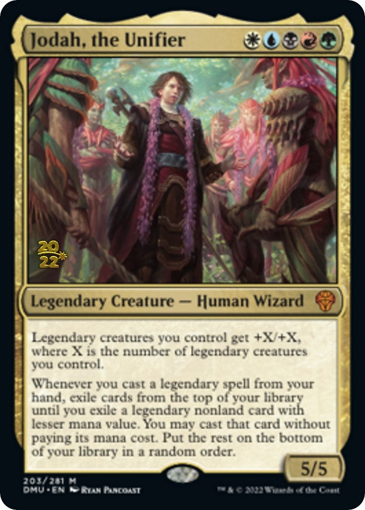 Image for Jodah, the Unifier (203) (PRE) - Magic: The Gathering