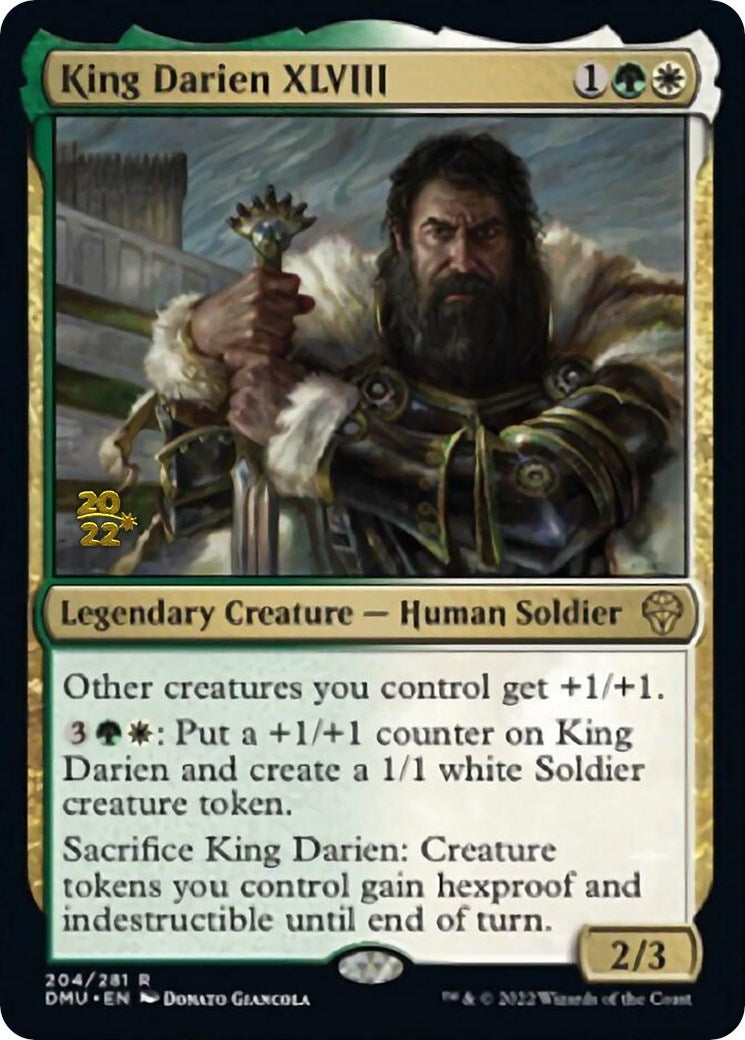 Image for King Darien XLVIII (204) (PRE) - Magic: The Gathering