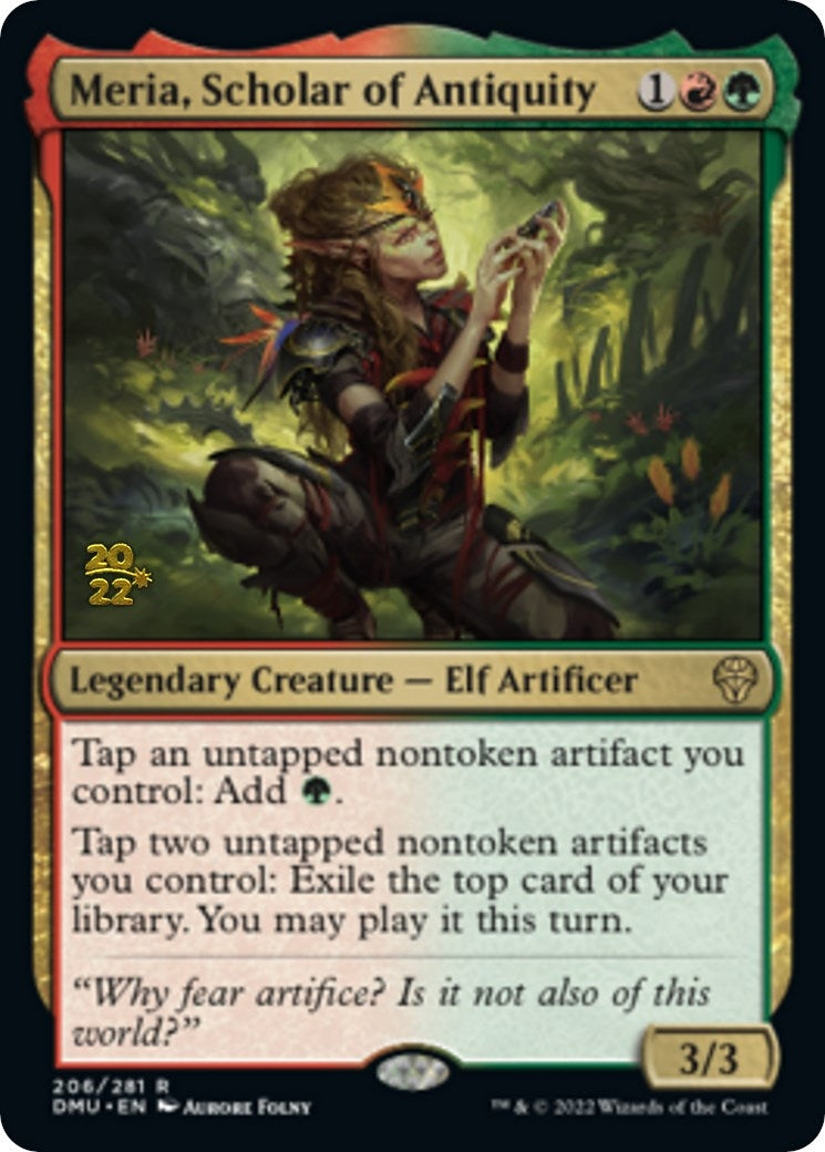 Image for Meria, Scholar of Antiquity (206) (PRE) - Magic: The Gathering