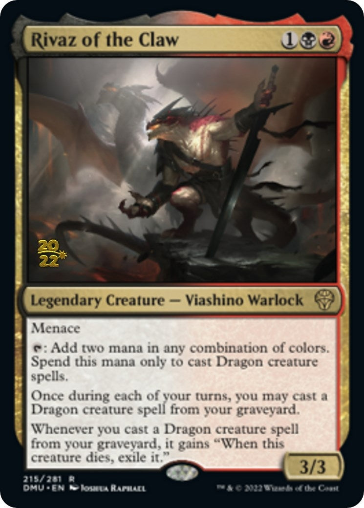 Image for Rivaz of the Claw (215) (PRE) - Magic: The Gathering