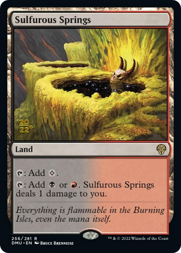 Image for Sulfurous Springs (256) (PRE) - Magic: The Gathering