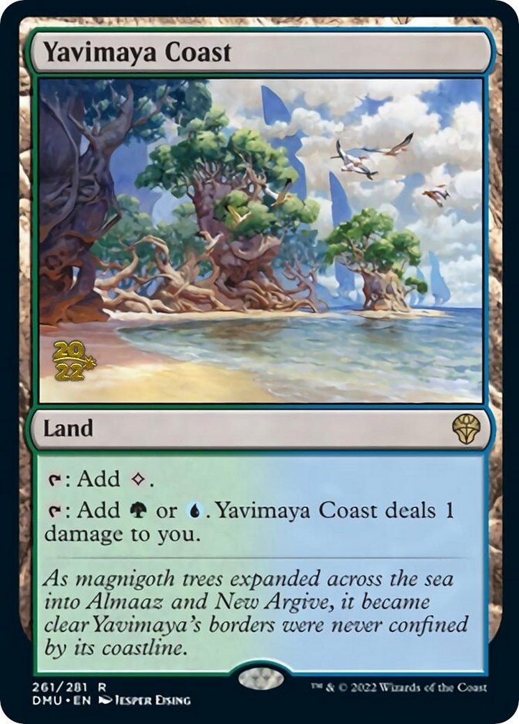Image for Yavimaya Coast (261) (PRE) - Magic: The Gathering