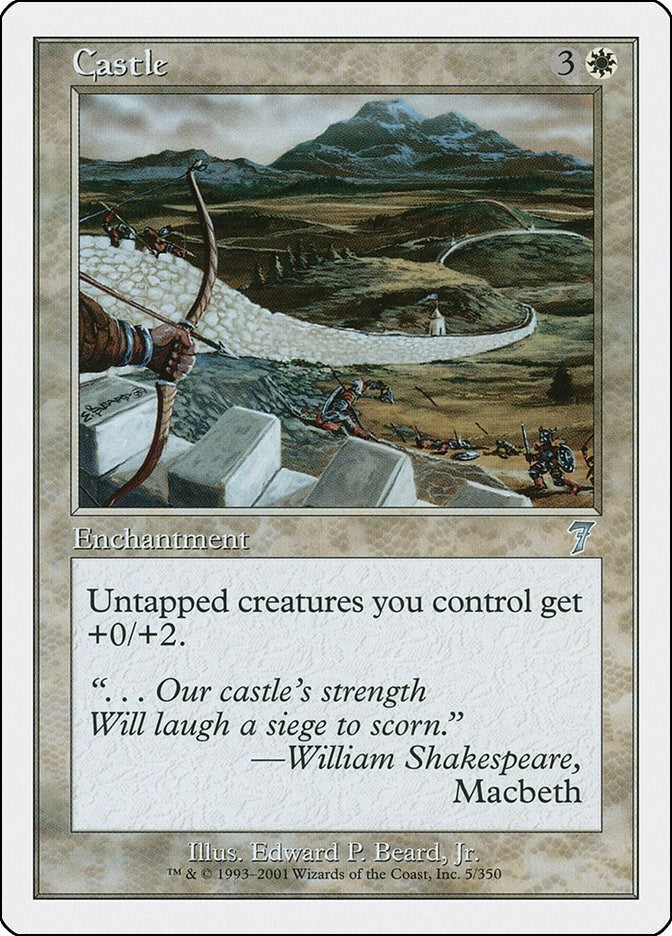 Image for Castle (5) (7ED) - Magic: The Gathering