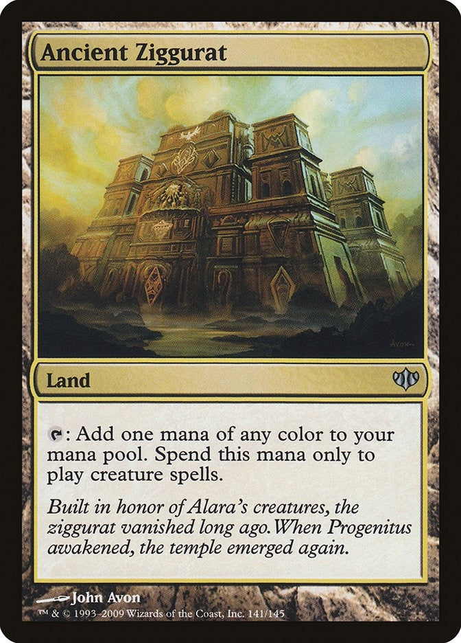 Image for Ancient Ziggurat (141) (CON) - Magic: The Gathering