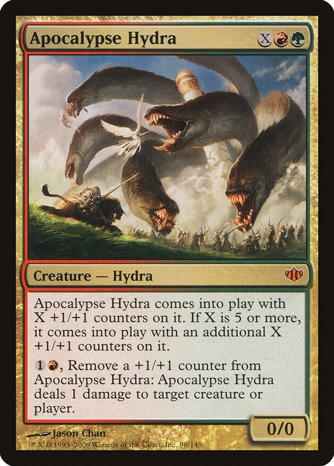 Image for Apocalypse Hydra (98) (CON) - Magic: The Gathering