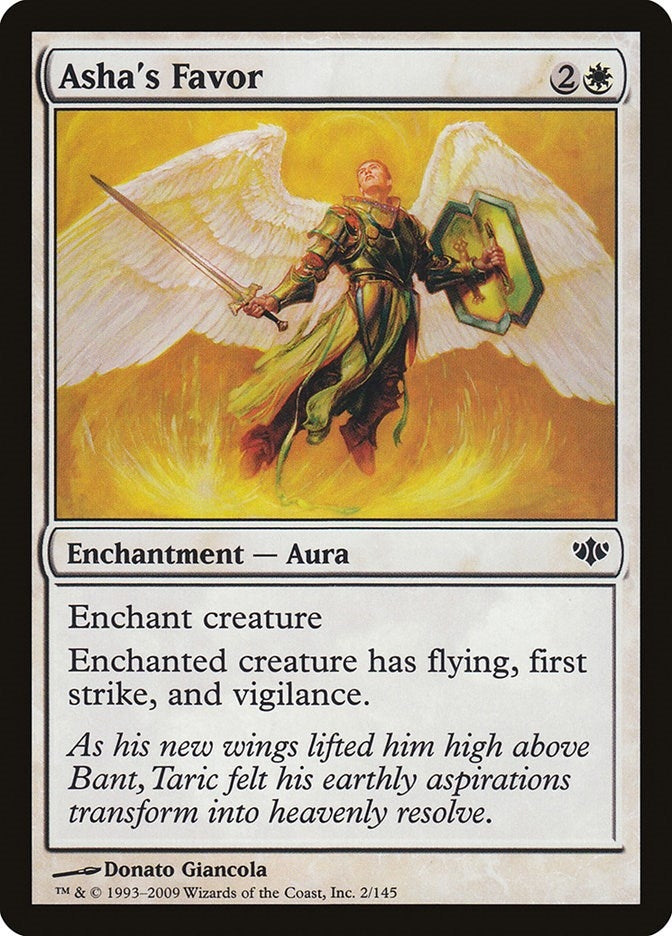 Image for Asha's Favor (2) (CON) - Magic: The Gathering