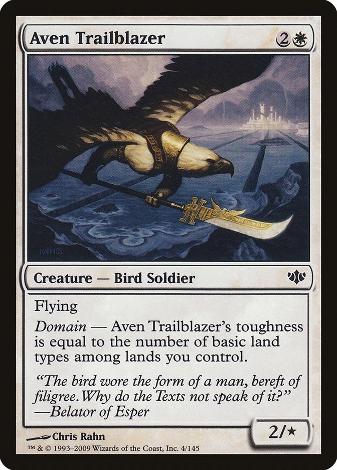 Image for Aven Trailblazer (4) (CON) - Magic: The Gathering