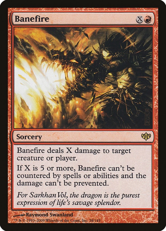 Image for Banefire (58) (CON) - Magic: The Gathering
