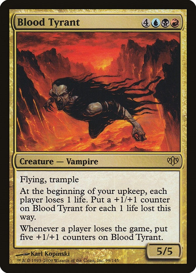 Image for Blood Tyrant (99) (CON) - Magic: The Gathering