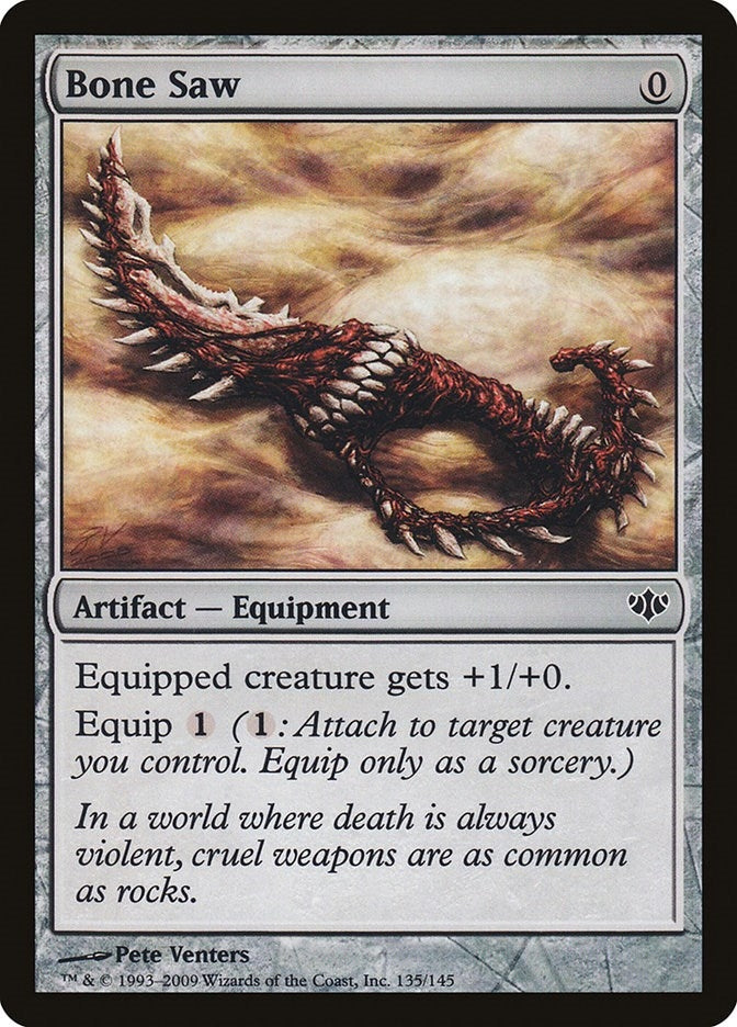 Image for Bone Saw (135) (CON) - Magic: The Gathering