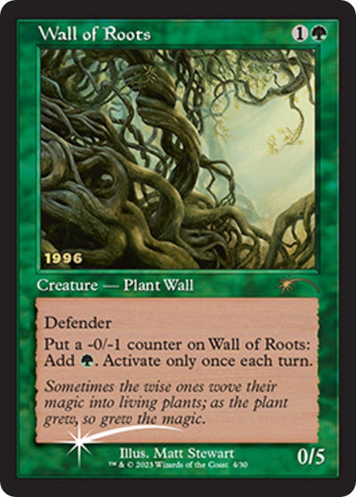 Wall of Roots (4) (30A-P)