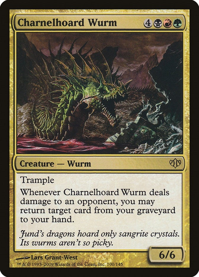 Image for Charnelhoard Wurm (100) (CON) - Magic: The Gathering