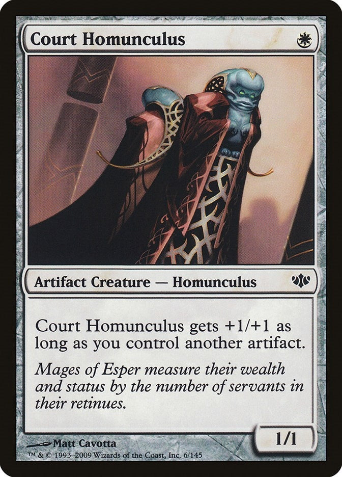 Image for Court Homunculus (6) (CON) - Magic: The Gathering