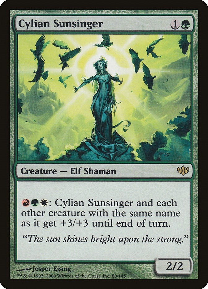 Image for Cylian Sunsinger (80) (CON) - Magic: The Gathering