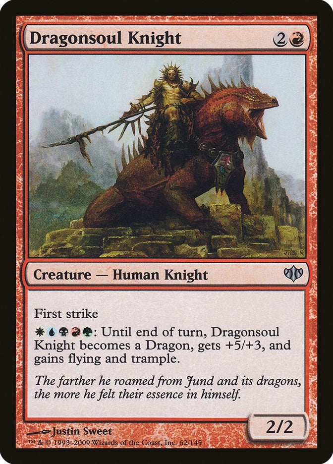 Image for Dragonsoul Knight (62) (CON) - Magic: The Gathering