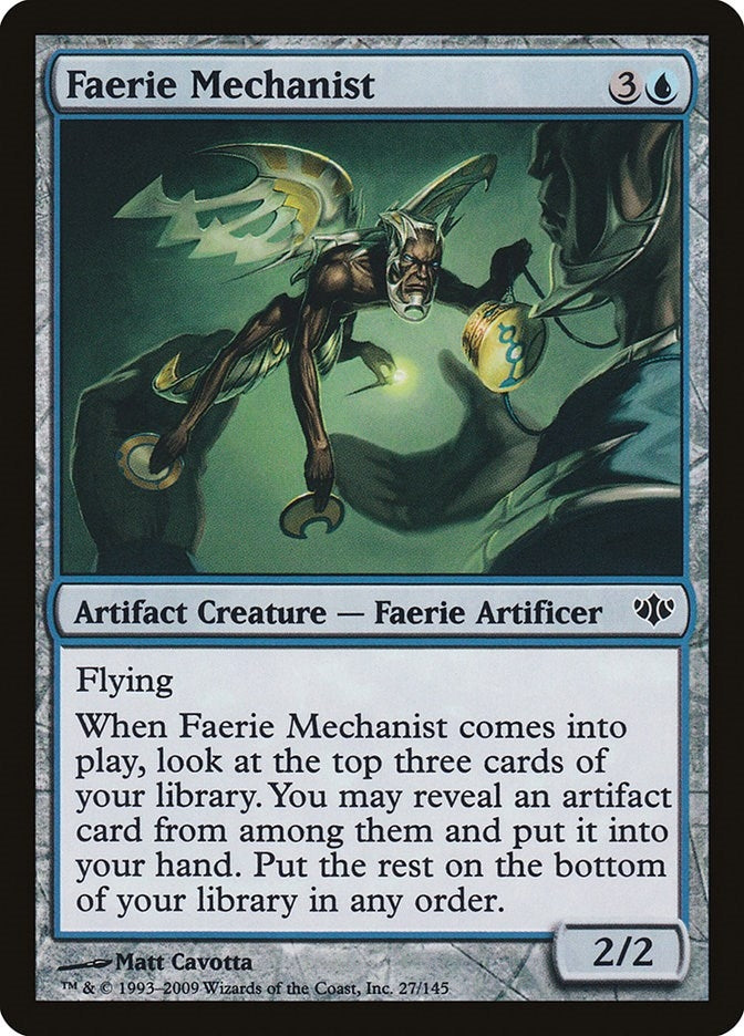 Image for Faerie Mechanist (27) (CON) - Magic: The Gathering