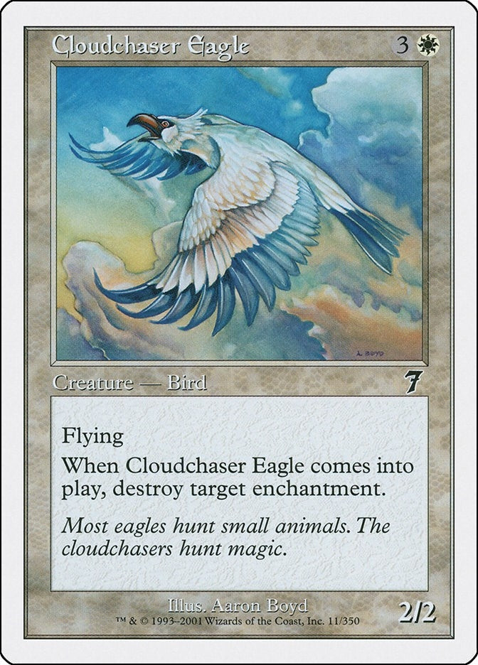 Image for Cloudchaser Eagle (11) (7ED) - Magic: The Gathering