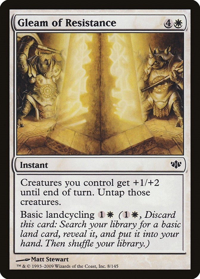 Image for Gleam of Resistance (8) (CON) - Magic: The Gathering