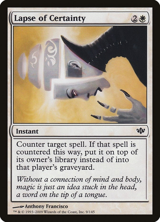 Image for Lapse of Certainty (9) (CON) - Magic: The Gathering