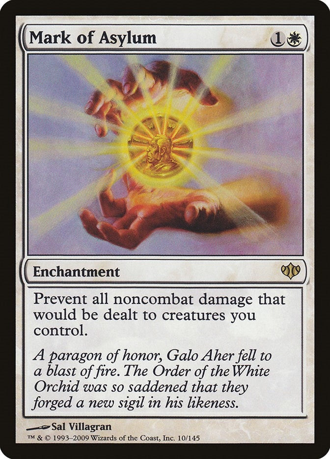 Image for Mark of Asylum (10) (CON) - Magic: The Gathering