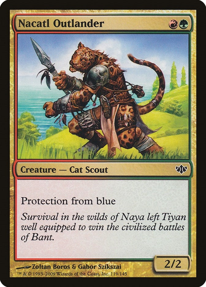 Image for Nacatl Outlander (119) (CON) - Magic: The Gathering