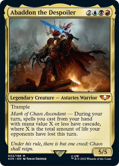 Abaddon the Despoiler (Surge Foil) (2) (40K)